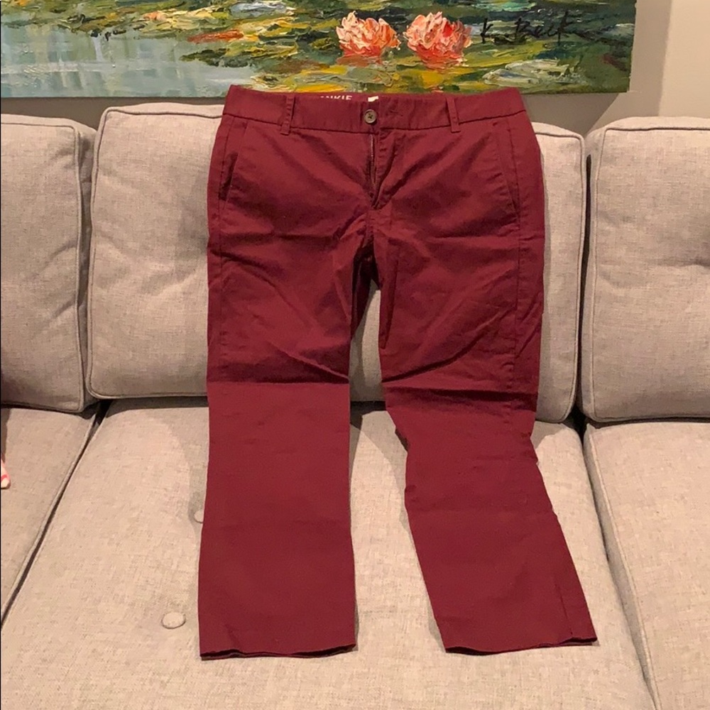 J. Crew Frankie Crop Sz. 4P